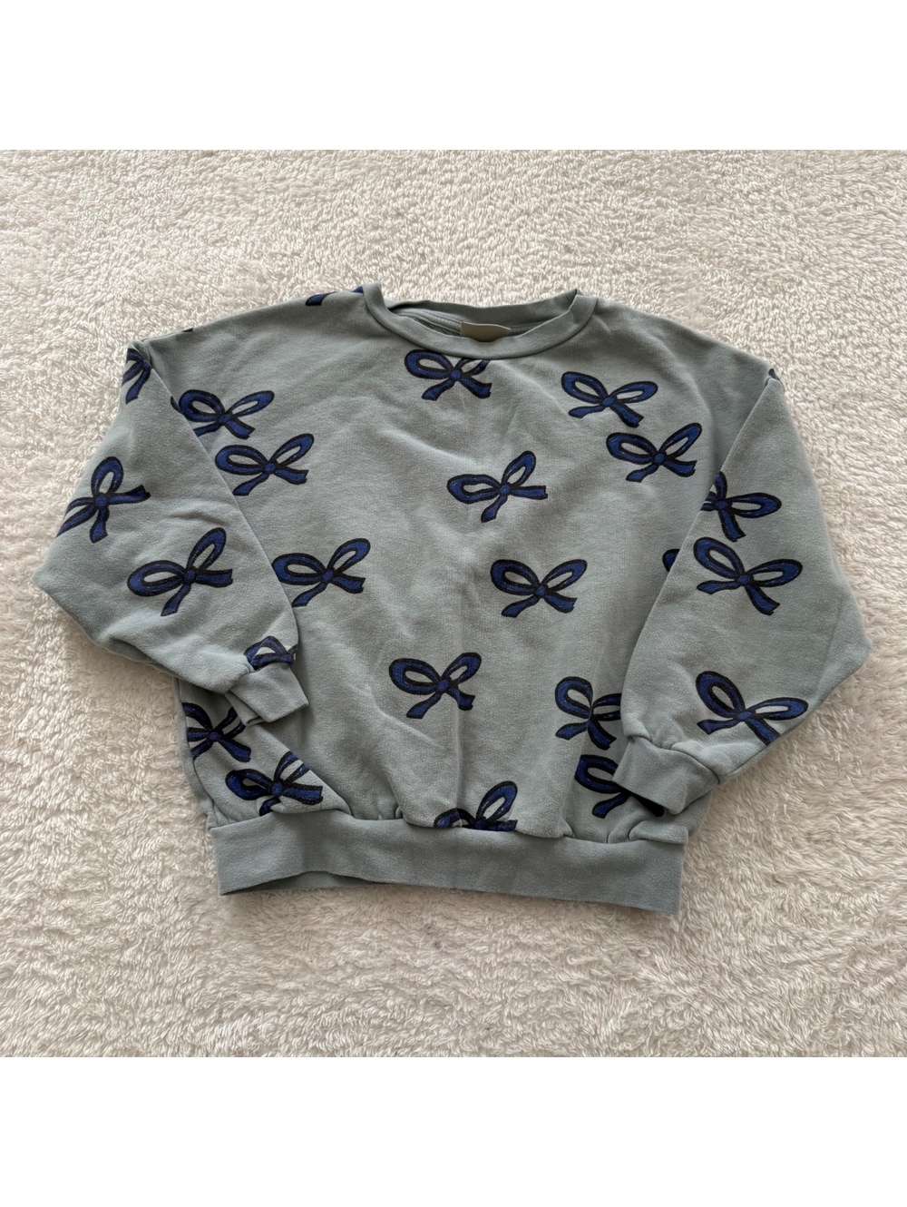 7/8 El Campamento Blue Bows Sweatshirt